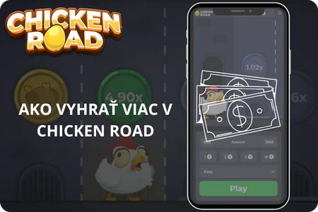 Zväzok bankoviek a telefón s násobkom 1.02x v hre Chicken Road demo