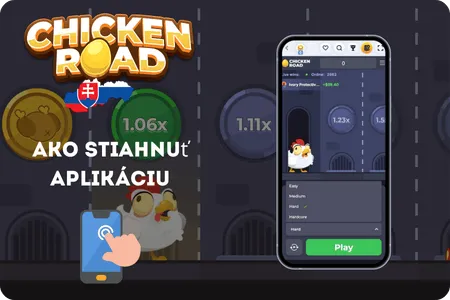 Aplikáciu pre iOS a Android Chicken Road
